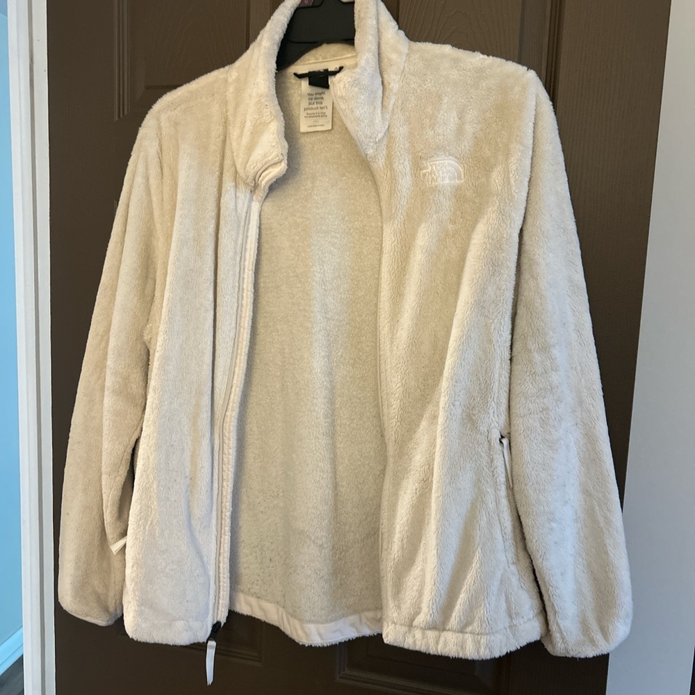 The North Face Women's Cream Teddy Jacket